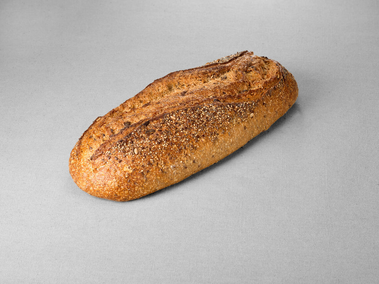 Grand pavé issu d'une farine de blé complète aux multigraines