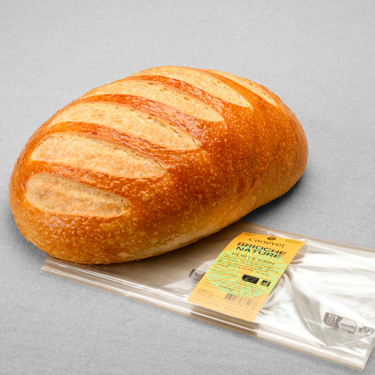 Brioche nature au pur levain naturel