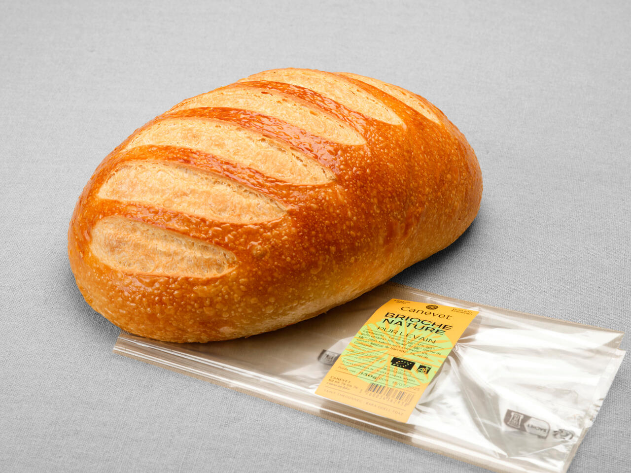 Brioche nature au pur levain naturel