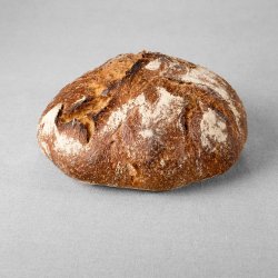 Grand pain campagne issu d'une farine de blé blanche et d'une farine de seigle au pur levain naturel