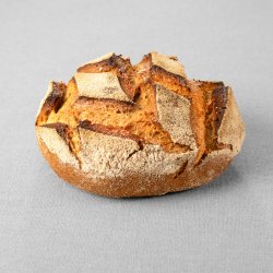 Pain issu d'une farine de seigle au pur levain naturel