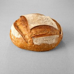 Grand pain issu d'une farine de blé semi complète non moulé au pur levain naturel