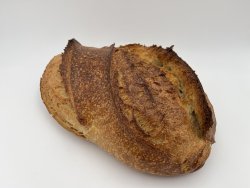 Grand pain blanc non moulé au pur lavain naturel