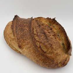 Grand pain blanc non moulé au pur lavain naturel