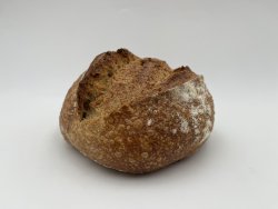 Petit pain complet non moulé au pur levain naturel